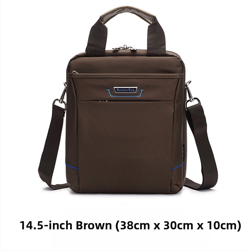Poslovna torba preko ramena – najlon, marka King of Business, elitni poslovni stil, unisex