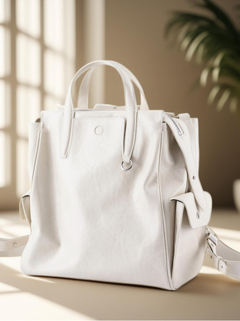 Casual unisex ruksak, torba za notebook od kože prvog sloja s biljnim taniniranjem, vintage stil, kapacitet 56–75 L