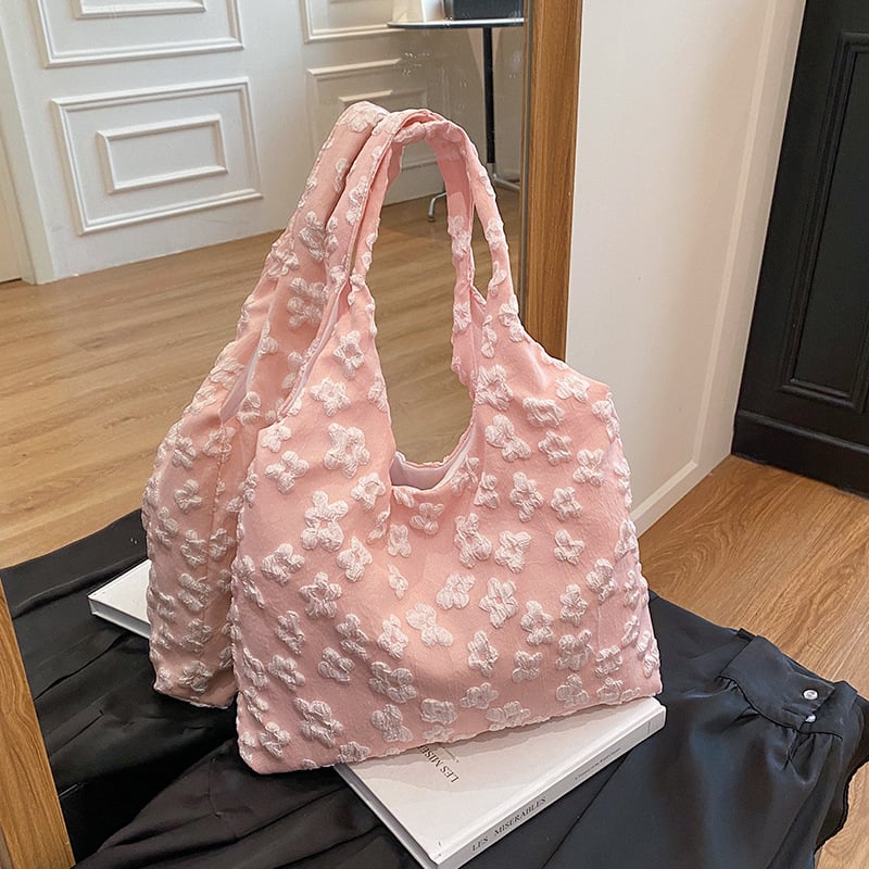 Torba Tote od tkanine, Street fashion stil, horizontalni kvadratni oblik, podstava od poliester, unutarnji džep za telefon