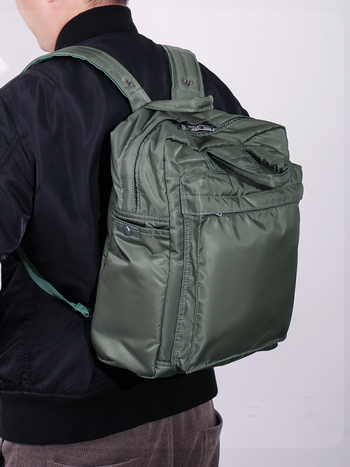 Ruksak u japanskom stilu, unisex, vodootporan, od najlona, kapacitet ispod 20 L, kompatibilan s prijenosnim računalom