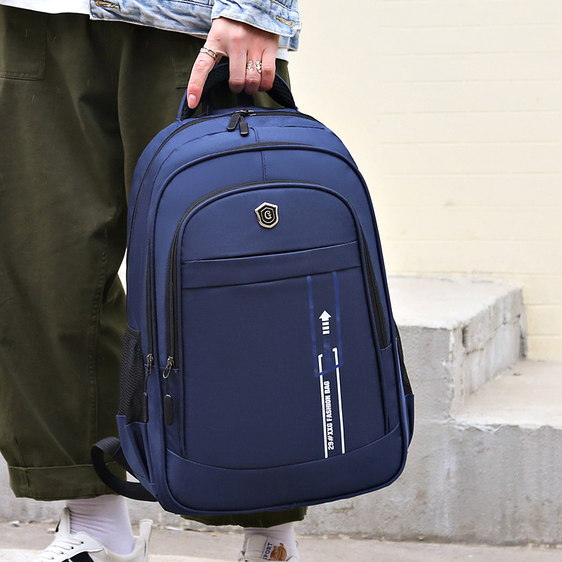 Ruksak za prijenosno računalo, kapacitet 20–35 L, Oxford tkanina, gradski jednostavan stil, pogodna za 15-inčni laptop, za svakodnevnu uporabu