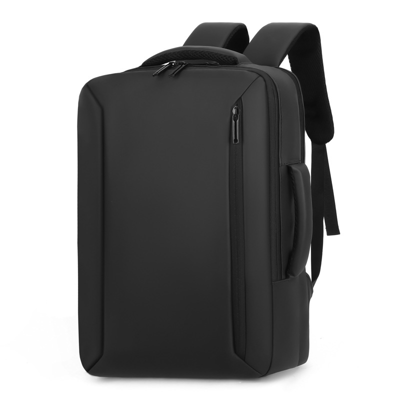 Unisex gradski minimalistički ruksak za prijenosno računalo – velik kapacitet ispod 20L, USB priključak, zračne naramenice, poliester podstava, za poslovna putovanja
