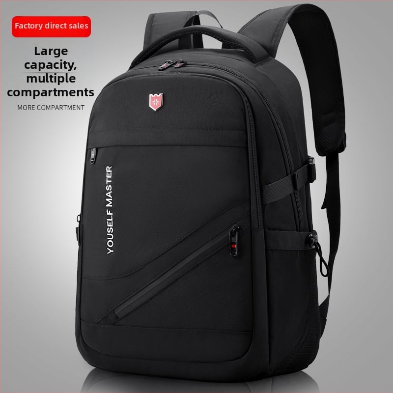 Maxwell ruksak unisex velike kapacitete 56–75L, za 16-inčni laptop, naramenice s zračnim jastukom, Oxford tkanina, ležerni stil putovanja