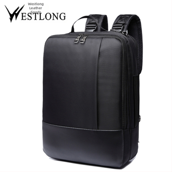 Modelul 8126 Rucsac din nylon pentru laptop, cu buzunar pentru laptop, închidere cu fermoar