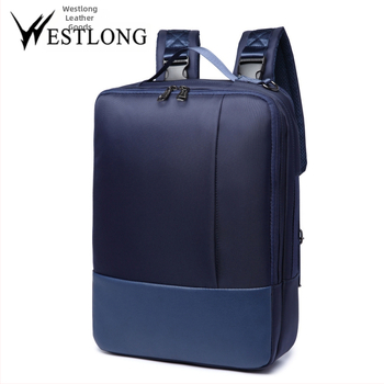 Modelul 8126 Rucsac din nylon pentru laptop, cu buzunar pentru laptop, închidere cu fermoar