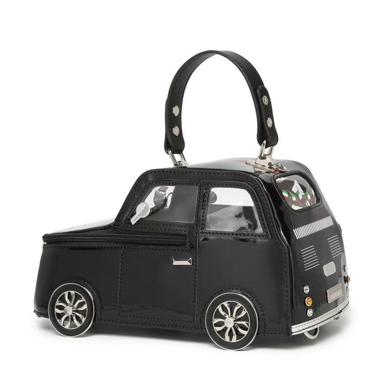 Mini ženska torbica za rame crossbody, oblik jastuka, PU koža, zatvarač, poliester podstava, džep za telefon