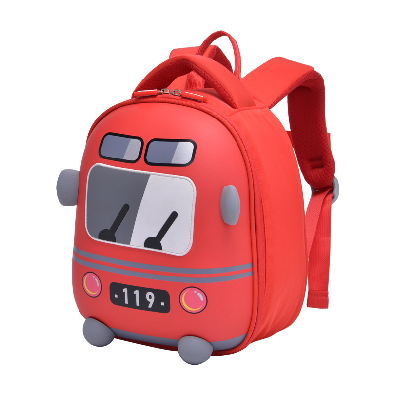 Ranac za vrtić s motivom autobusa – EVA, vodootporan, ultra lagan, otporan na habanje, model h189
