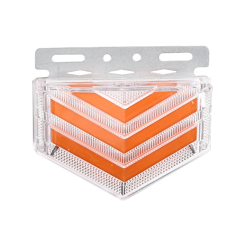 24V LED bočno svjetlo za kamione, V-oblik s tri strane