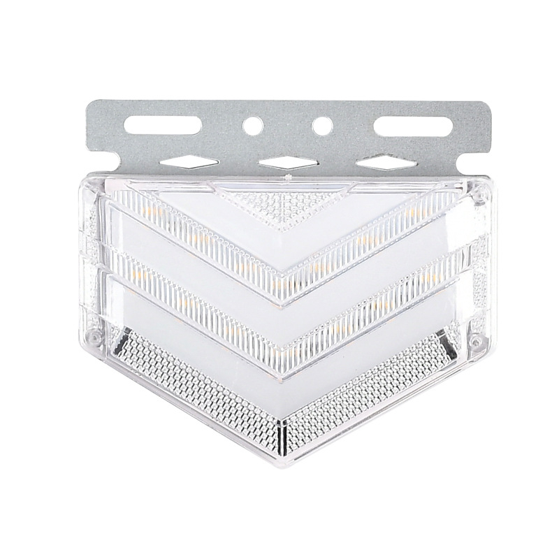 24V LED bočno svjetlo za kamione, V-oblik s tri strane