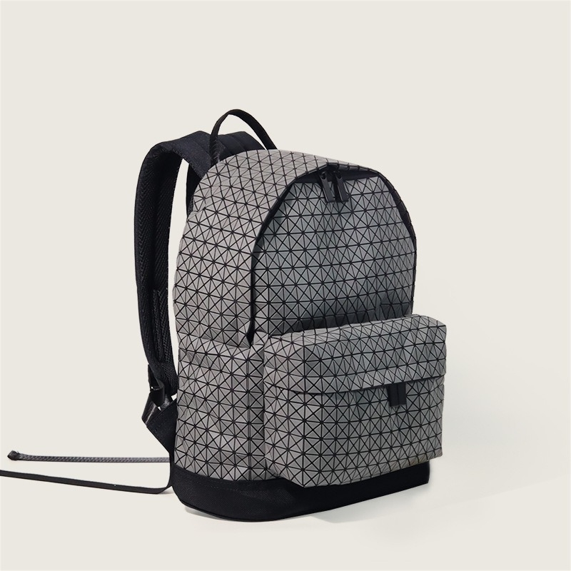 Geometrijski ruksak s uzorkom, PVC, kapacitet 20–35 L, unisex, kompatibilan s 12-inčnim prijenosnim računalom, za rekreacijska putovanja