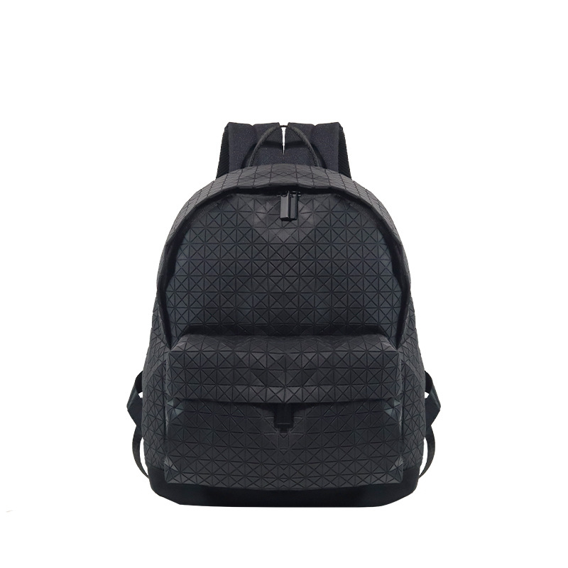 Geometrijski ruksak s uzorkom, PVC, kapacitet 20–35 L, unisex, kompatibilan s 12-inčnim prijenosnim računalom, za rekreacijska putovanja