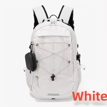 Nylonový školský batoh s kapacitou 20–35 L, pre 17-palcový notebook, ergonomický chrbát, priedušný, nepremokavý a odolný voči opotrebeniu