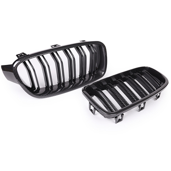 BMW 3 Series F30/F35 grilja bubrega — ABS plast, ugradnja u hladnjak, dvostruke paralelne šipke