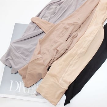 Muške 5D tanke pantyhose s otvorom u preponama za oblikovanje nogu, zatvoren završetak