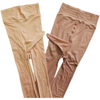 Muške 5D tanke pantyhose s otvorom u preponama za oblikovanje nogu, zatvoren završetak