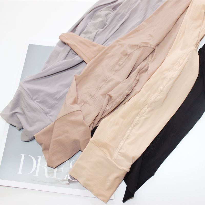 Muške 5D tanke pantyhose s otvorom u preponama za oblikovanje nogu, zatvoren završetak