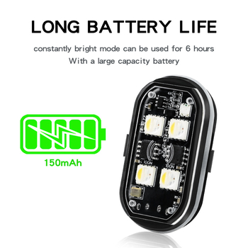 Bežično svjetlo za bespilotne letjelice – GD-aircraft light, 3W, 5V, 1A
