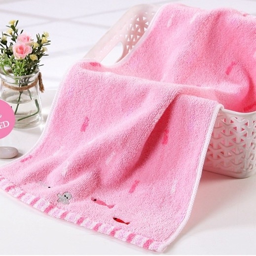 Állatos mesefigurás babatörölköző - 100% pamut, márka King Shore/Gold Number, 40 szál, széles szövési folyamat