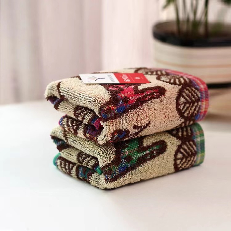 Állatos mesefigurás babatörölköző - 100% pamut, márka King Shore/Gold Number, 40 szál, széles szövési folyamat