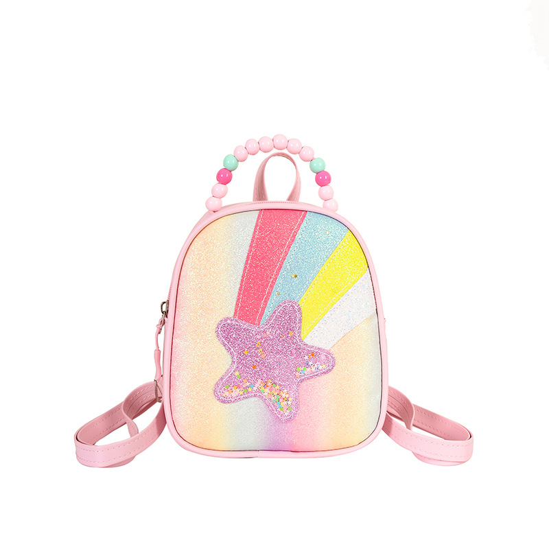 Dječja crossbody torba – PU materijal, vodootporna, ultralak i otporna, dječji i sladak stil, lukasti remen preko ramena, pogodna za školu.