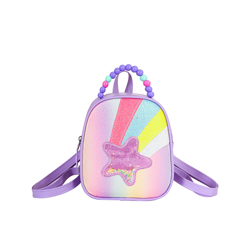 Dječja crossbody torba – PU materijal, vodootporna, ultralak i otporna, dječji i sladak stil, lukasti remen preko ramena, pogodna za školu.