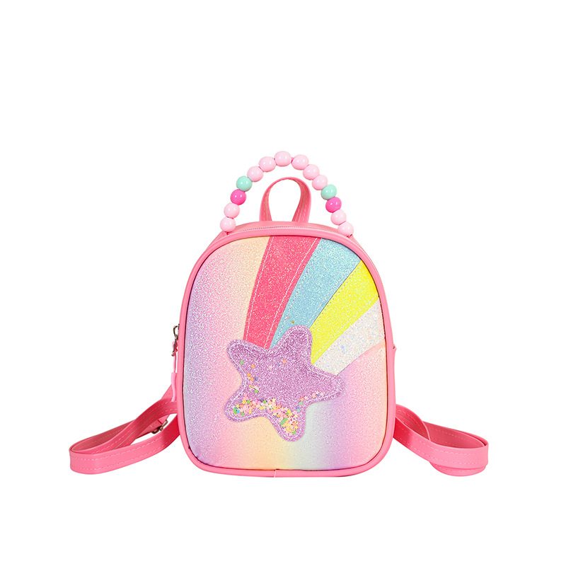 Dječja crossbody torba – PU materijal, vodootporna, ultralak i otporna, dječji i sladak stil, lukasti remen preko ramena, pogodna za školu.