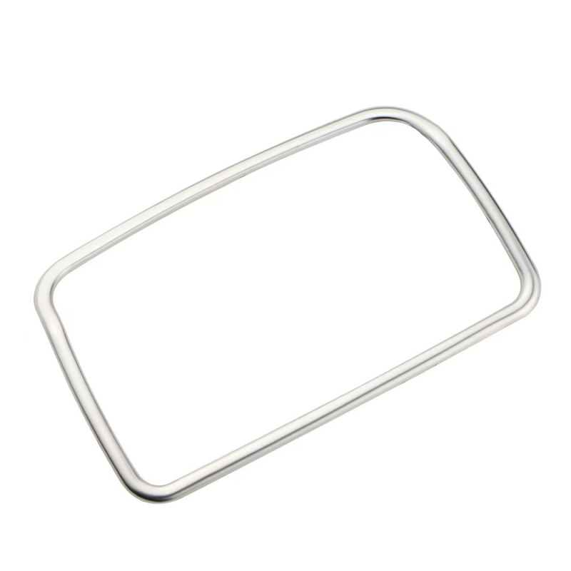 Πλαίσιο πάνελ διακόπτη προβολέων και πάνελ ρυθμίσεων κεντρικού κονσόλας κλιματισμού για Audi A3 8V, ανοξείδωτο ατσάλι, μοντέλο 052302H