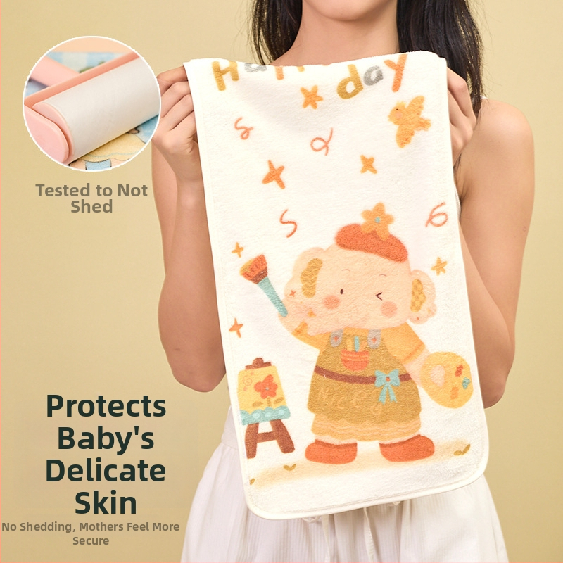 Arsof gyerekek arc-törölközője, A-klassz, pamut, 100D szál, gyors száradás