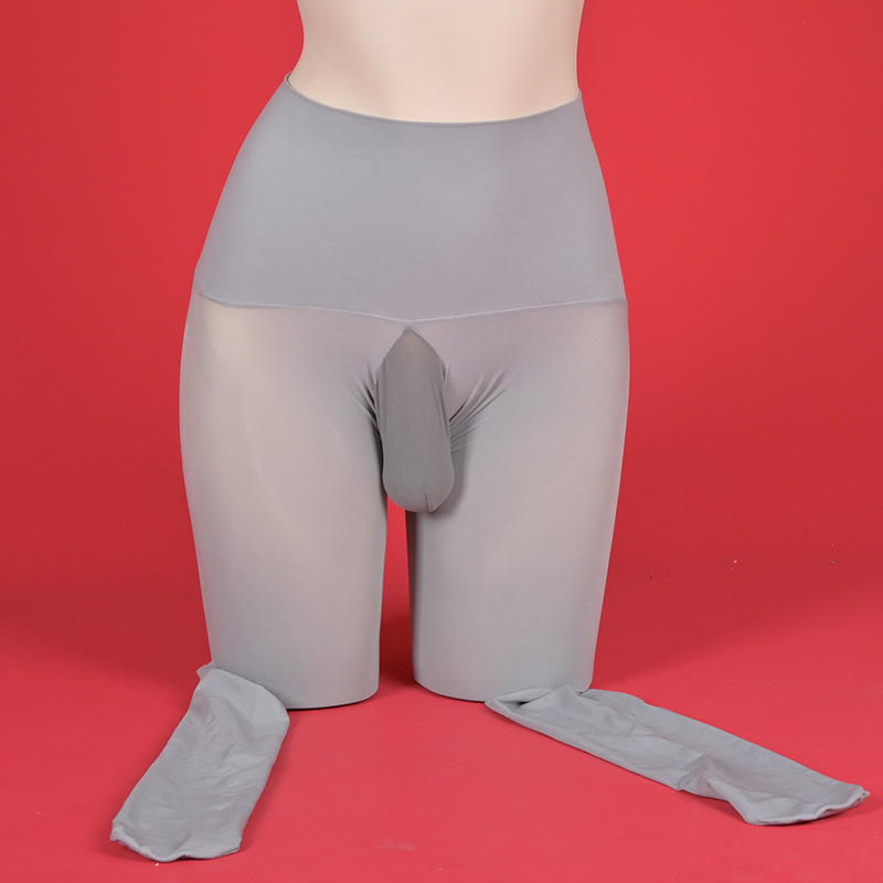 Bezšivne leggings od velura za cross-dressing s podizanjem stražnjice, srednja gustoća, najlon 80-90%