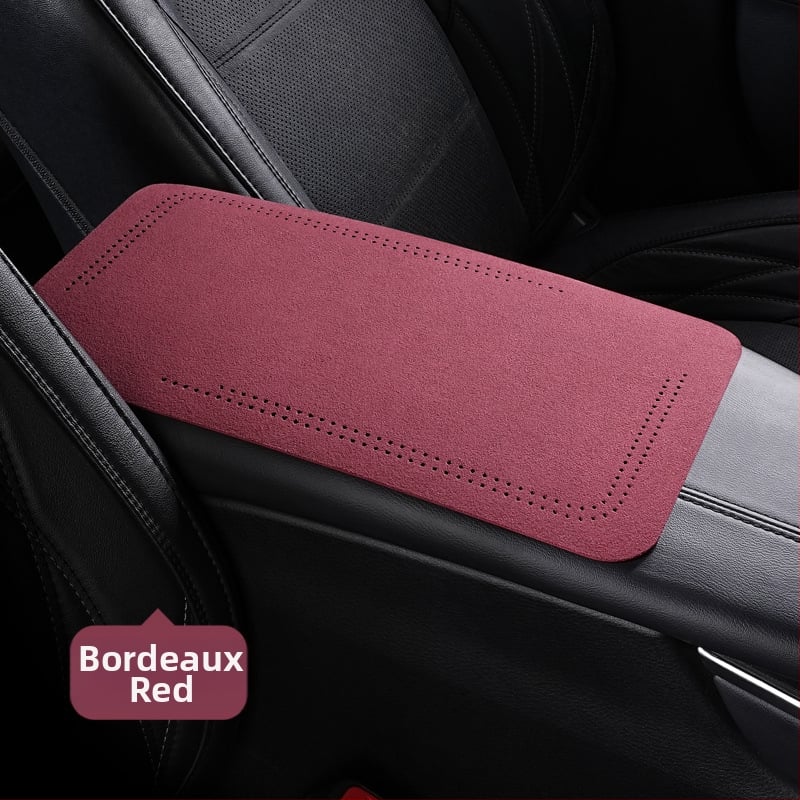 Semiš podložak za središnji pretinac automobila, zaštitni jastuk za lakat, univerzalno za sve sezone, unutarnji auto dodatak, veličina 19×32 cm