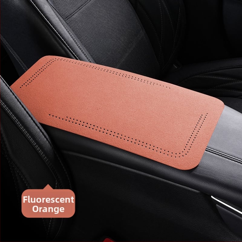 Semiš podložak za središnji pretinac automobila, zaštitni jastuk za lakat, univerzalno za sve sezone, unutarnji auto dodatak, veličina 19×32 cm