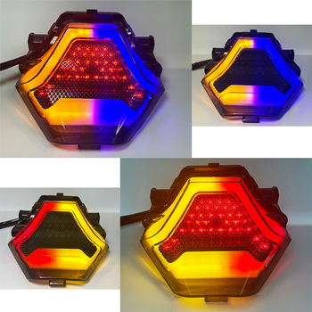 Motociklističko stražnje svjetlo CC-W2 | LED, 5W, 12V, Kompatibilno s Yamaha YZF-R3/R25, Y15ZR, MT-03/07, FZ-07, LC150