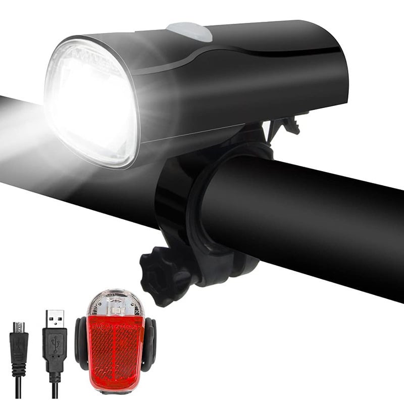 Ambusher Prednje svjetlo za bicikl USB punjenje STVZO certificirano MTB