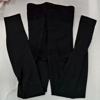 Κολάν συμπίεσης ιατρικού επιπέδου κατά των κιρσών, διαμόρφωση μέσης, ανύψωση γλουτών, με ανοιχτές άκρες και διαπνέον σχέδιο