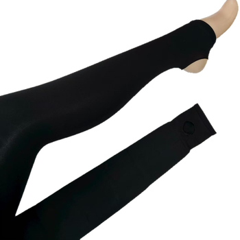 Κολάν συμπίεσης ιατρικού επιπέδου κατά των κιρσών, διαμόρφωση μέσης, ανύψωση γλουτών, με ανοιχτές άκρες και διαπνέον σχέδιο