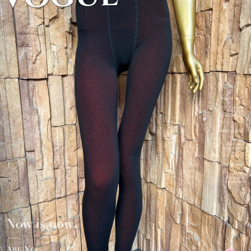 Κολάν συμπίεσης ιατρικού επιπέδου κατά των κιρσών, διαμόρφωση μέσης, ανύψωση γλουτών, με ανοιχτές άκρες και διαπνέον σχέδιο