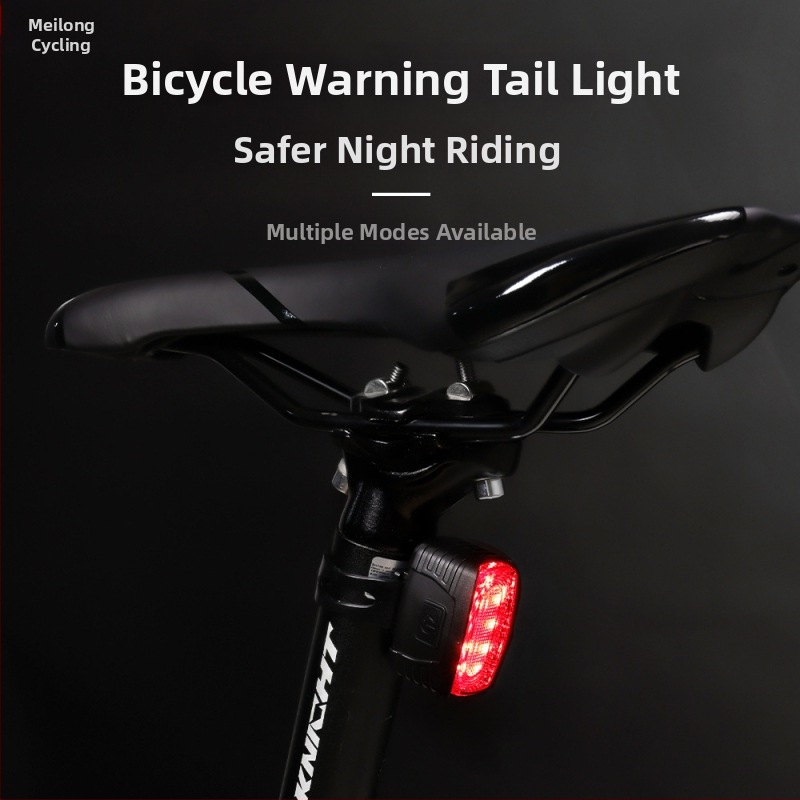 Meilong sada predných a zadných svetiel na bicykel, s vysokým výkonom LED, vhodná pre MTB a jazdu v prírode