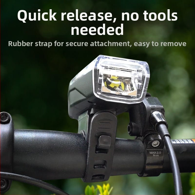 BL LCD Digitálne Zobrazenie Predná Svetlá pre horské a cestné bicykle – anti-reflexné, Vysoký Jas, Prispôsobiteľný LED set pre cyklistiku