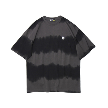Muška pamučna majica s tie-dye printom, labav kroj, kratkim rukavima