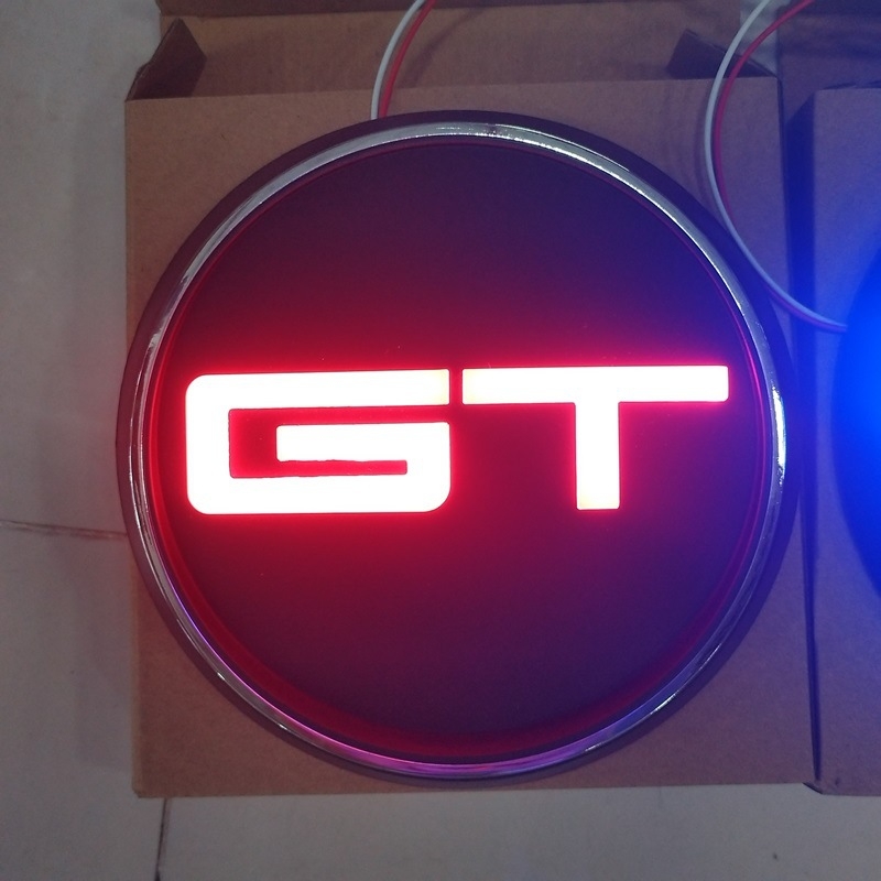 Emblema LED de spate GT011 pentru Mustang GT – 12V, universal, compatibil GT