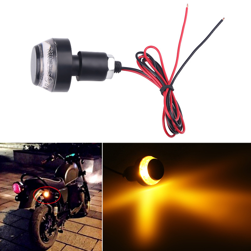Svjetlo indikatora smjera na upravljaču motocikla, 12 LED dvobojno, 12V, 2835SMD, 7500K/3000K, model BLD