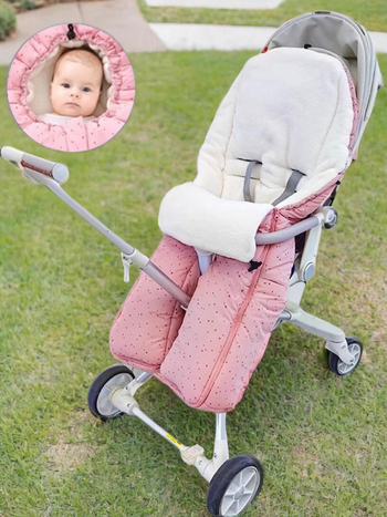 Spavaća vreća za bebe i malu djecu s zaštitnim pokrovima za stopala, debela izolacija, podstava od koralnog fleecea, punjenje šupljom pamukom, za jesen-zimu