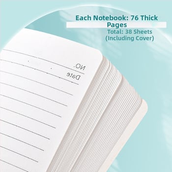 Caiet Rainbow Age, 50–100 pagini, legat cu ață, hârtie cu greutate 1.35 Nevin, copertă de hârtie