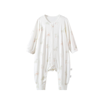Spavaća vreća za novorođenčad, bambus vlakna, podstava od čistog pamuka 95%+, odvojivi rukavi, metalni zatvarač
