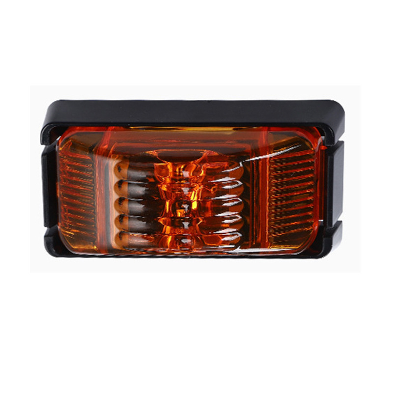 LED bočna signalna svjetiljka za kamione, model LTL16-2A; napajanje 12/24V; LED izvor; kućište PC/ABS; montaža s 2-M4 vijcima