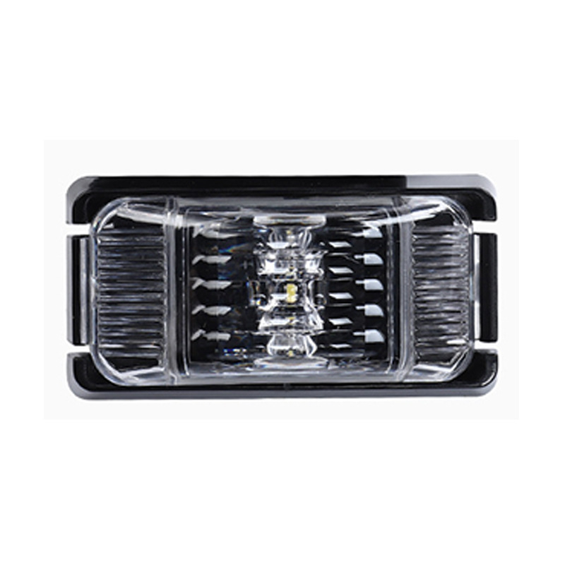 LED bočna signalna svjetiljka za kamione, model LTL16-2A; napajanje 12/24V; LED izvor; kućište PC/ABS; montaža s 2-M4 vijcima