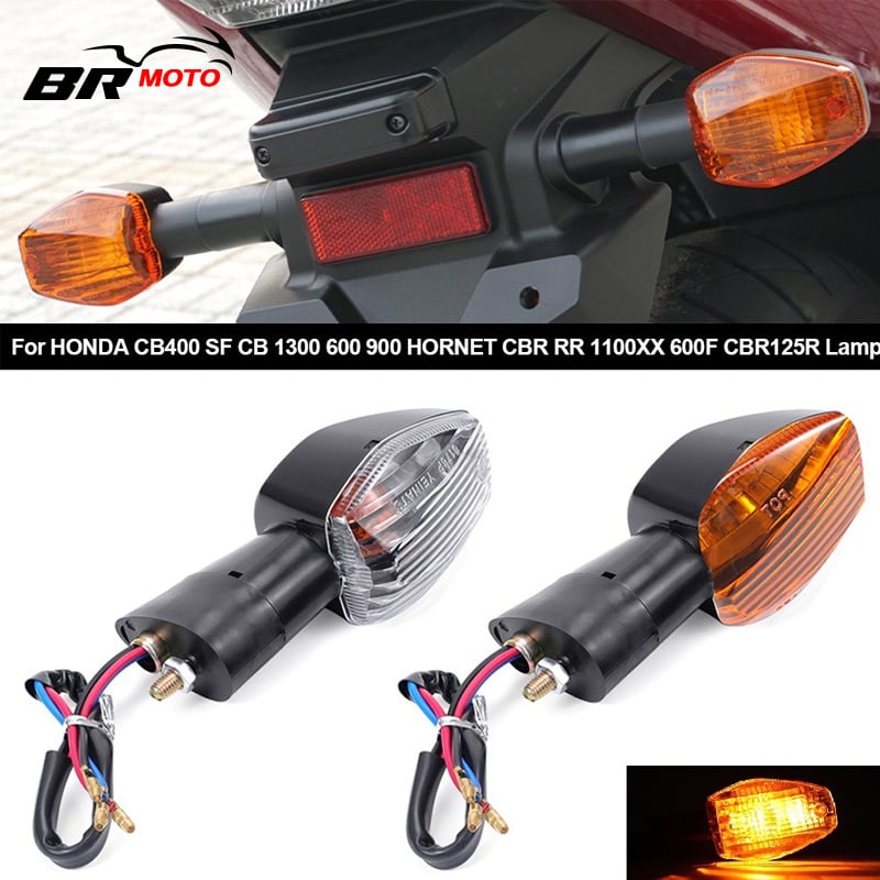 Svjetlo pokazivača smjera za Honda CBR600 F2/F3/F4/F4I i CB1300 — prednje i stražnje, ABS kućište, 12V, halogena žarulja, kompatibilni modeli CBR600/Honda