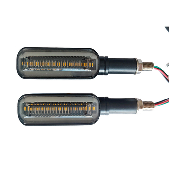 Indikator smjera za motocikl, 24 LED, sekvencijski prikaz, 12V DC, 2835SMD, ABS+PC, Model A-035