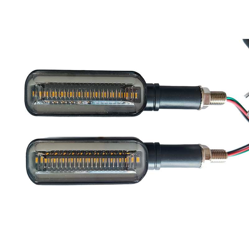 Indikator smjera za motocikl, 24 LED, sekvencijski prikaz, 12V DC, 2835SMD, ABS+PC, Model A-035