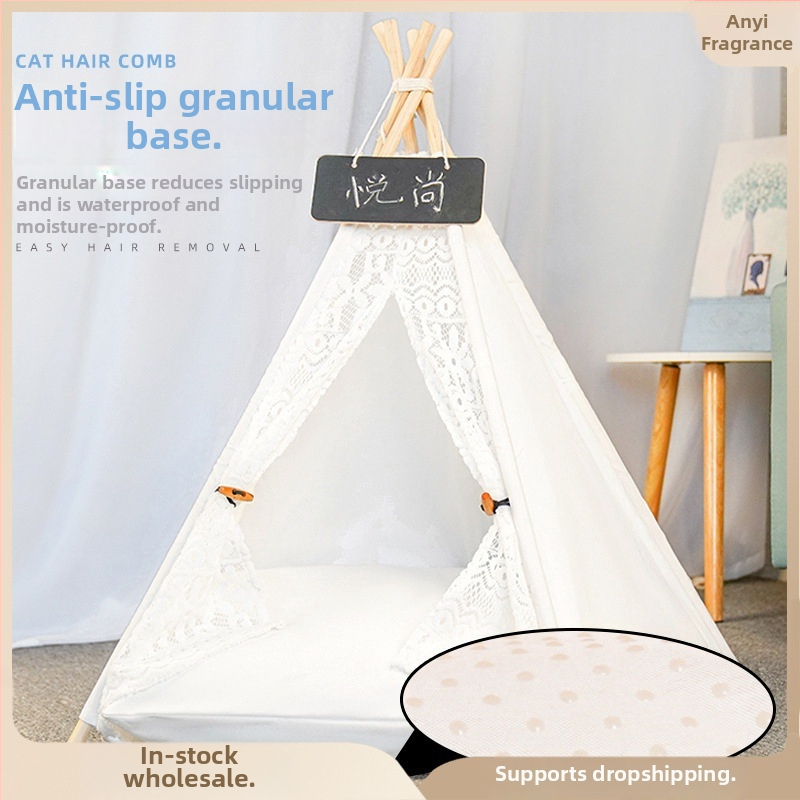 Φωλιά κατοικίδιων για γάτες από λινό — κατάλληλο για γάτες; κατηγορία: φωλιές/κλωβοί; δυνατότητα ιδιωτικής ετικέτας